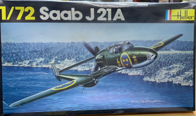 Saab J21A Push Prop 1/72  1980 ISSUE