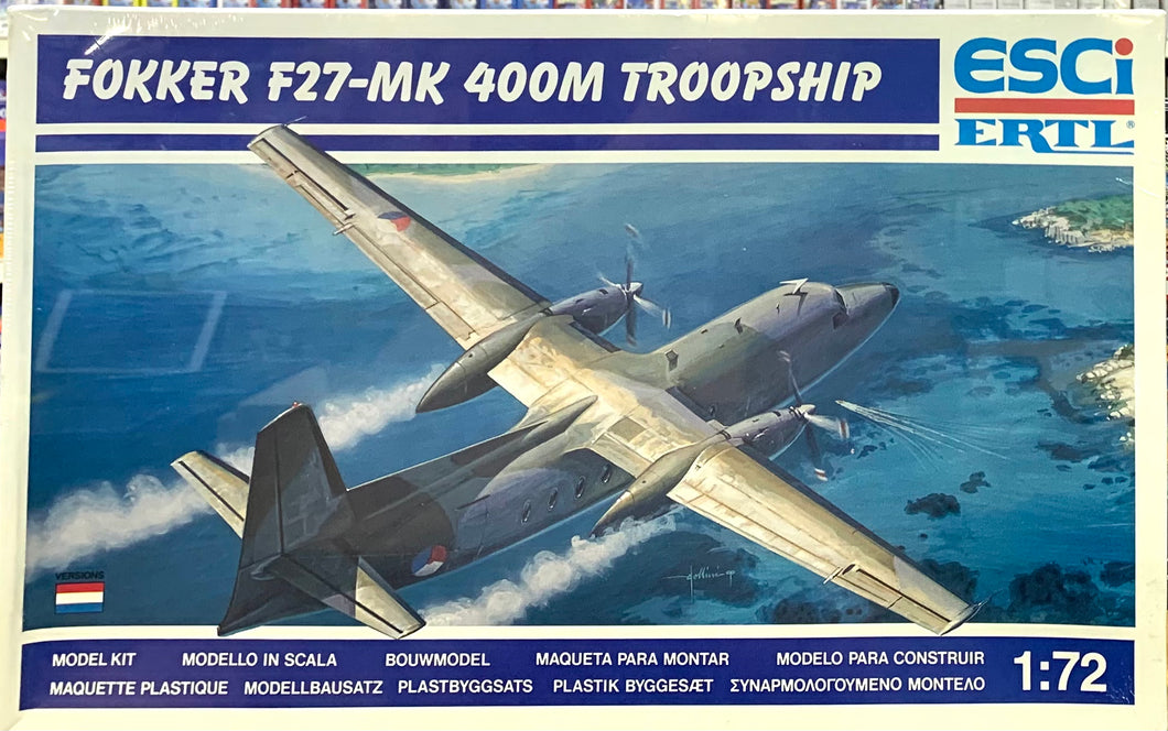 Fokker F27-MK 400M Troopship 1/72  1991 ISSUE