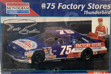 Bodine Todd #75 Factory Stores Thunderbird 1/24  1995 Issue