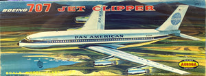 Boeing 707 Jet Clipper 1/104 1958 ISSUE