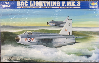 BAC Lightning F.MK.3 1/72