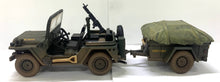 Load image into Gallery viewer, M151 A1 MUTT Utility Truck with Trailer - USMC 1/43