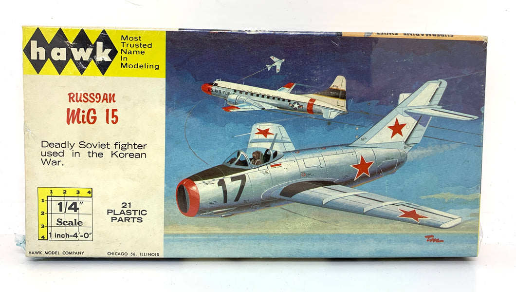 Russian MIG 15  1/48 1965 ISSUE