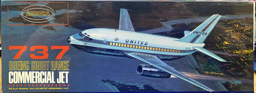 737 Boeing Short Range Commercial Jet 1/72 1968 ISSUE