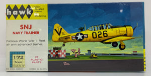 SNJ NAVY TRAINER Famous World War II fleet air arm advanced trainer 1/72 1964 ISSUE