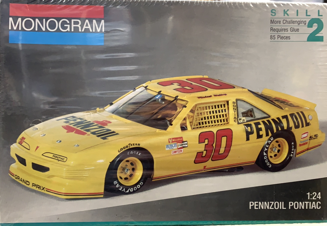 Waltrip Michael #30  Pennzoil Pontiac 1/24 1991 Issue