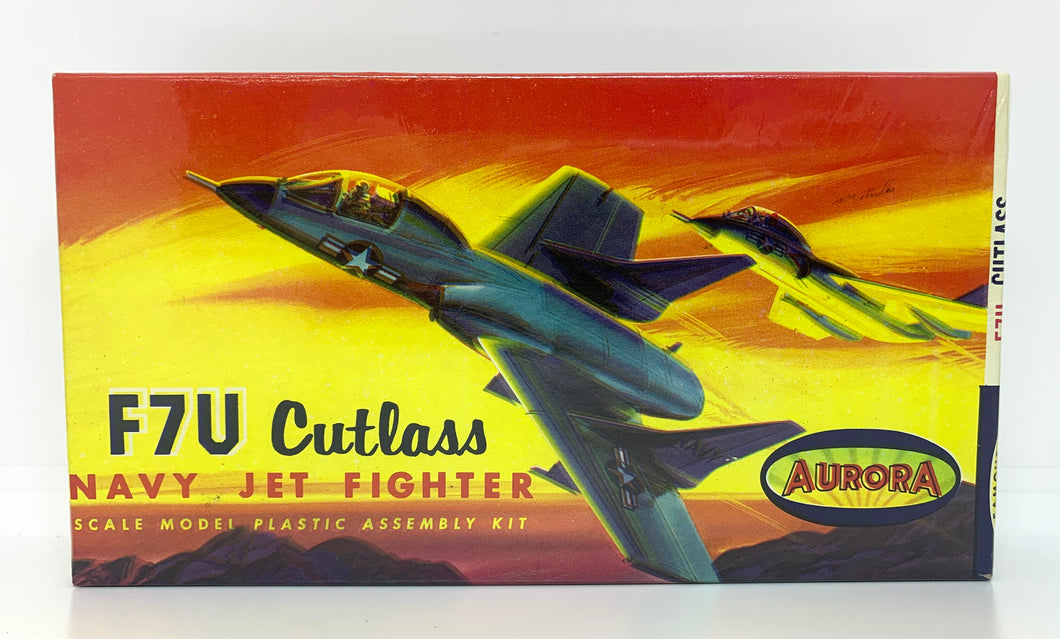 F7U Cutlass Navy Jet Fighter 1/70 1964 ISSUE