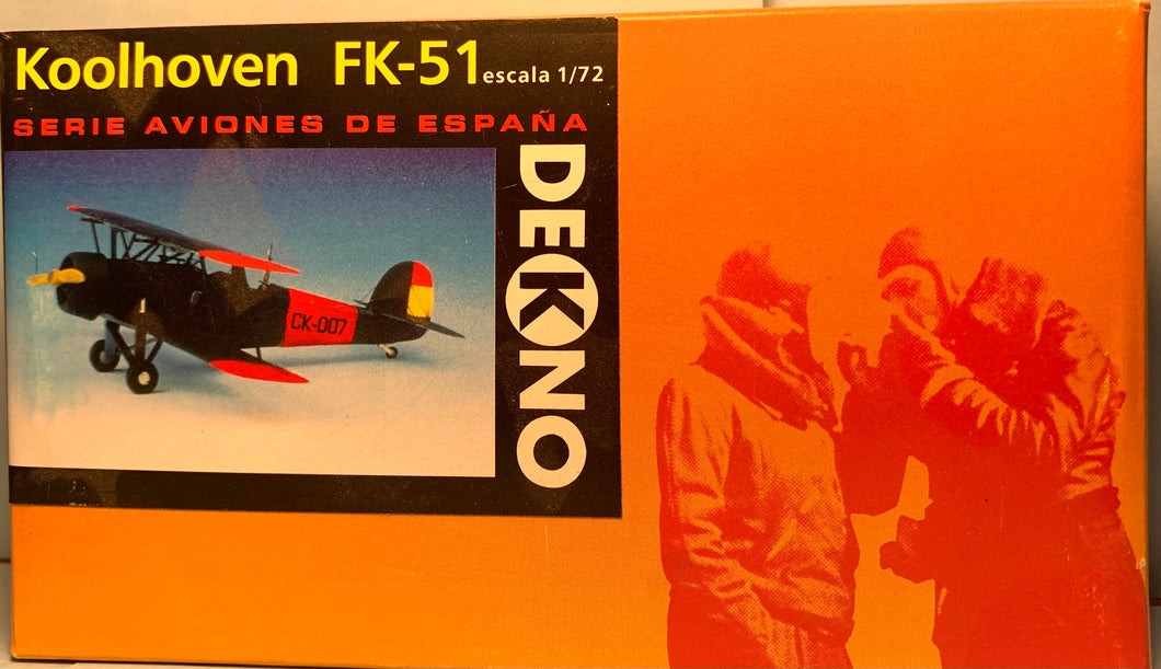 Koolhoven FK-51 1/72 (Resin)