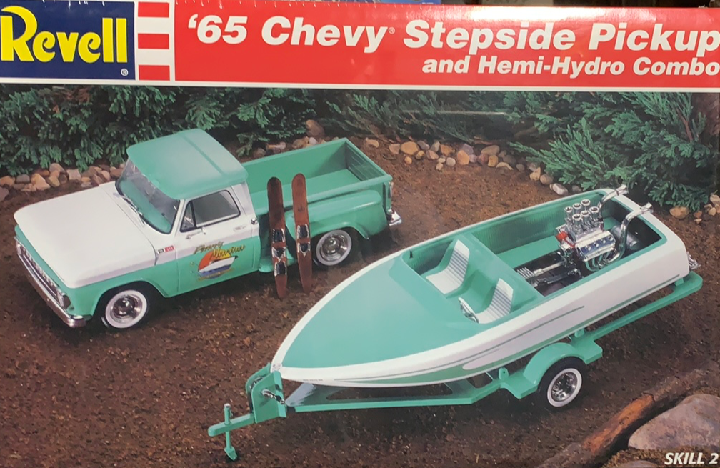 1965 Chevy Stepside & Hemi-Hydro Combo 1/25