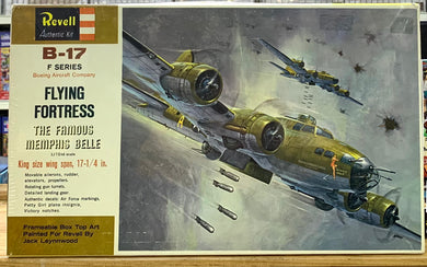 B-17F Series Flying Fortress 1/72 1962 Issue Memphis Belle