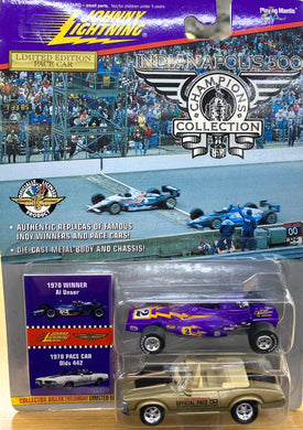 1970 Winner Al Unser 1970 Pace Car OLDS 442 Indianapolis 500 Champions (Limited)