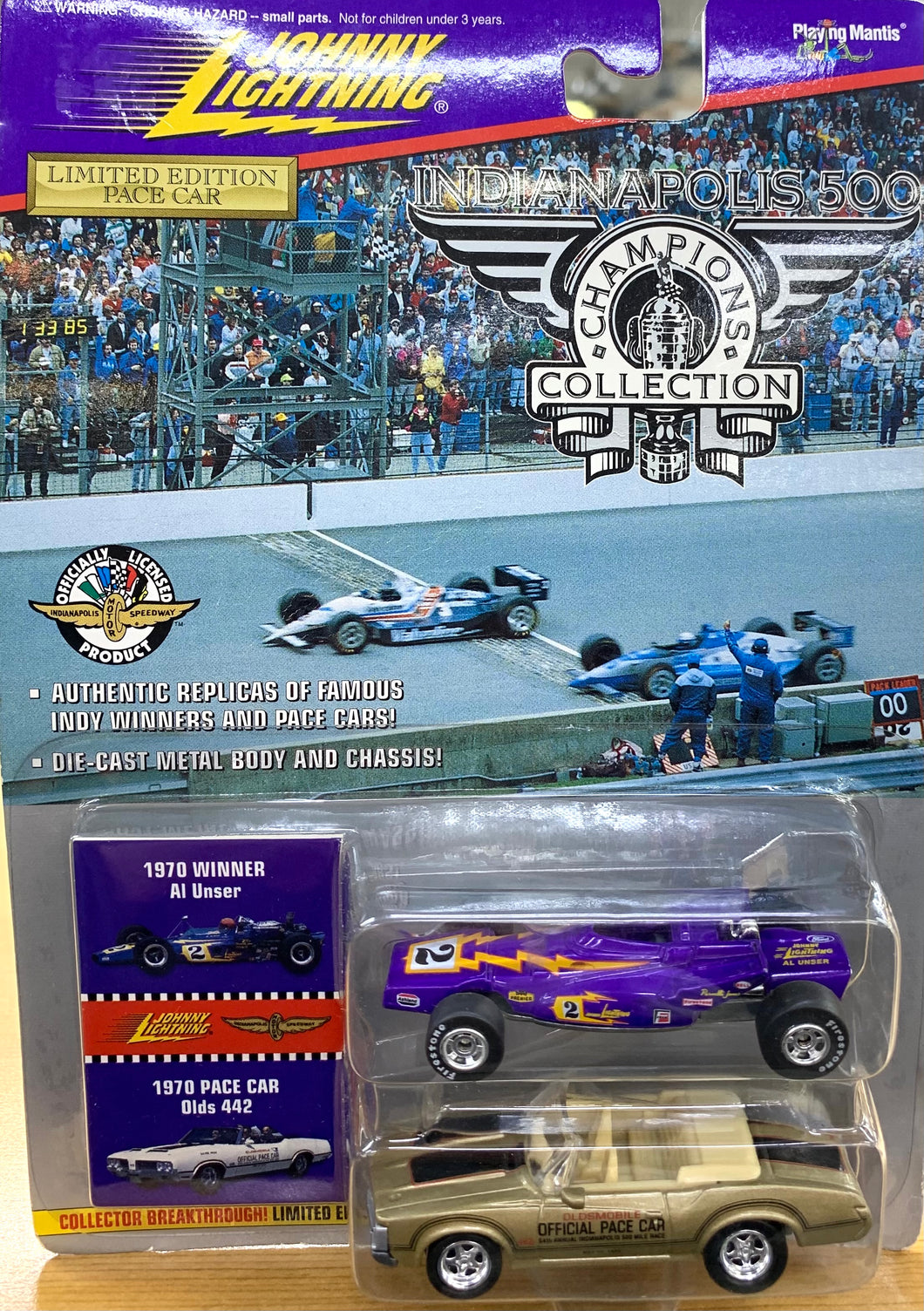 1970 Winner Al Unser 1970 Pace Car OLDS 442 Indianapolis 500 Champions (Limited)