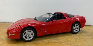 1997 Corvette Coupe, Red, 1/24