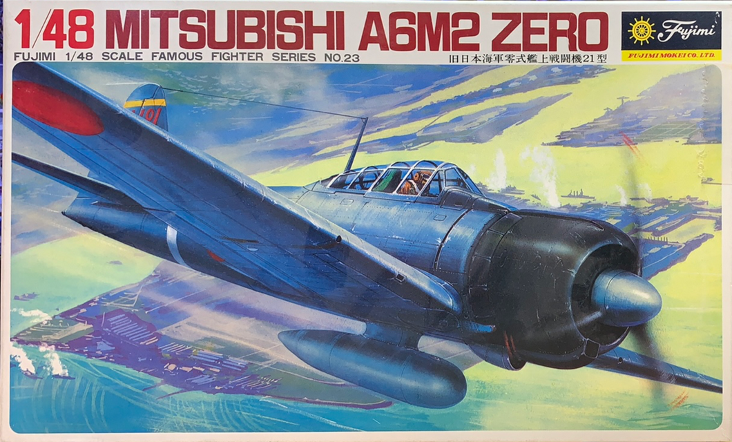 Mitsubishi A6M2 Zero. 1/48