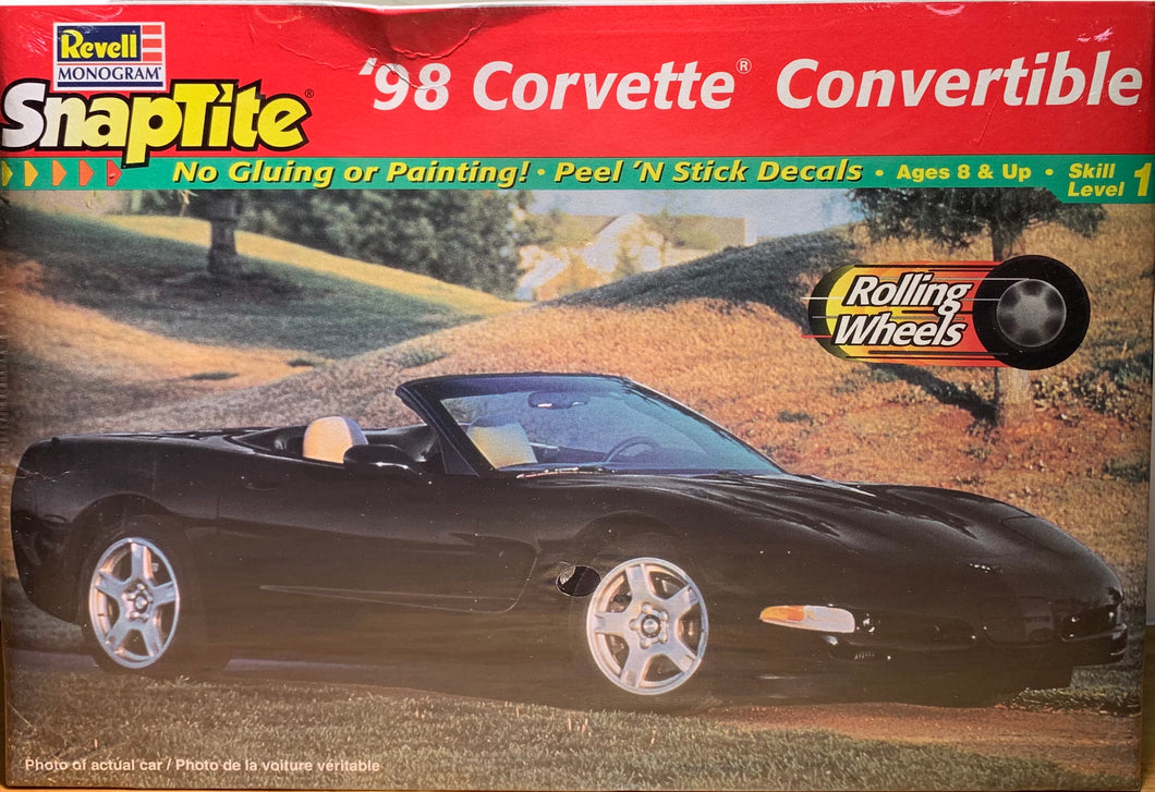 98 Corvette Convertible 1/25  Snap-Tite