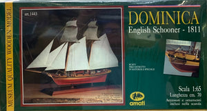 English Schooner 1811 Dominica (HMS Dominica 1811) 1/65