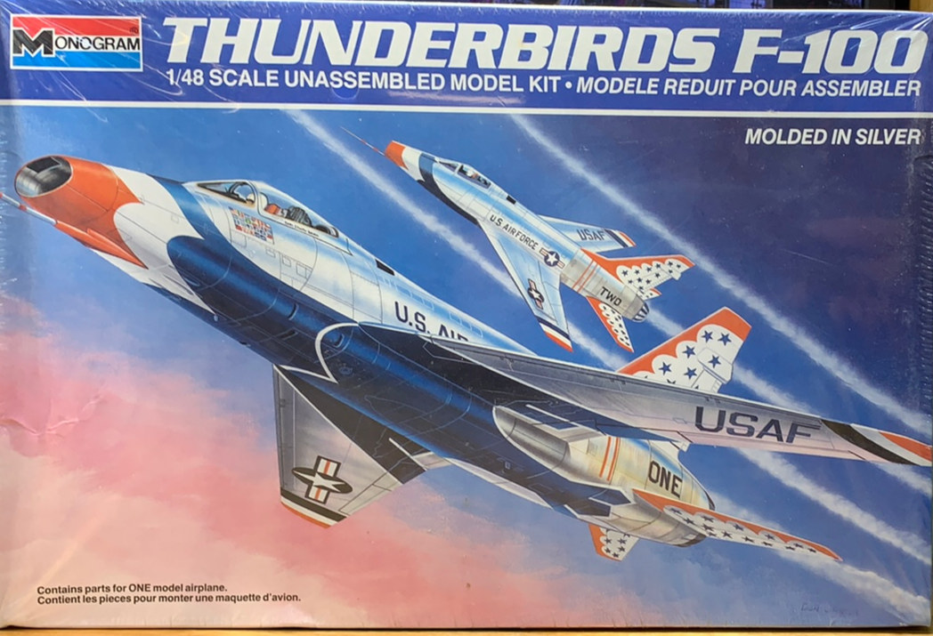 North American F100 Thunderbirds. 1/48