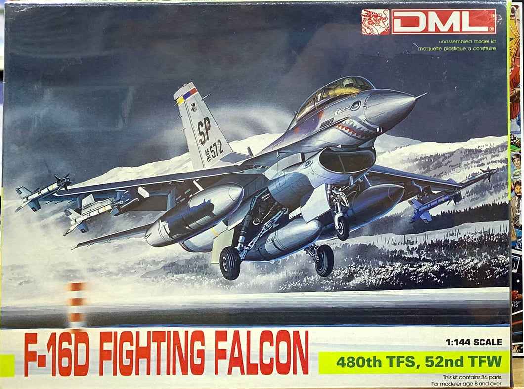 F-16D Fighting Falcon 480TFS, 52nd TFW 1/144 1990 Issue