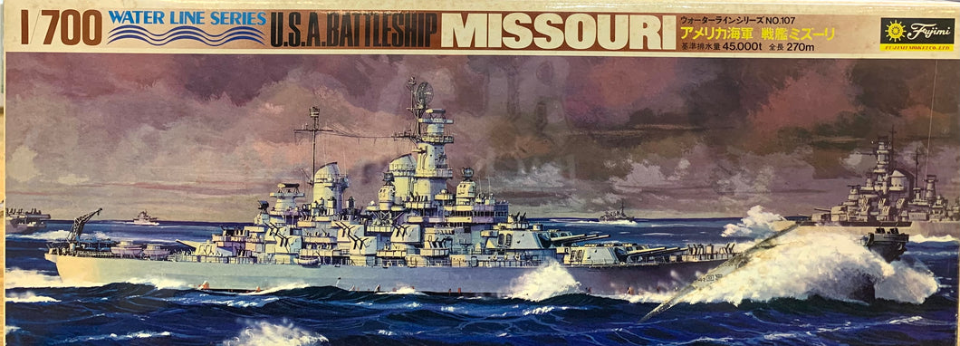 U.S. Navy Battleship Missouri,  1/700