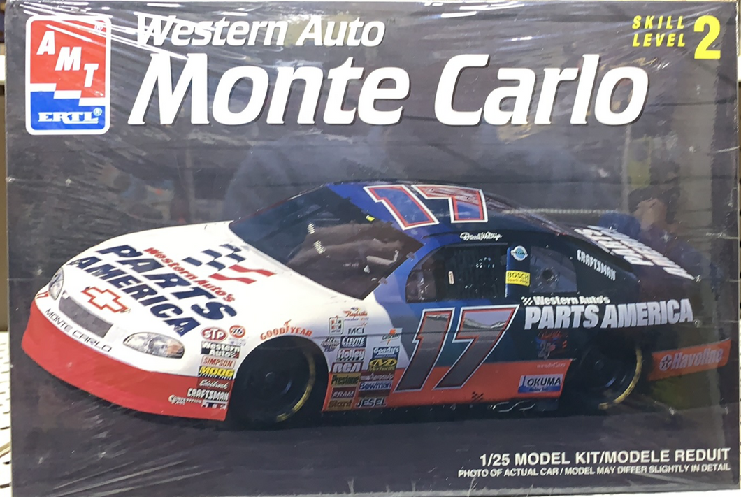 Waltrip Darrell #17 Western Auto Monte Carlo 1/25  1997 Issue