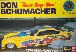 Revell's Super Shoe Don Schumacher 1974 Vega Funny Car  1/25  1995 Issue
