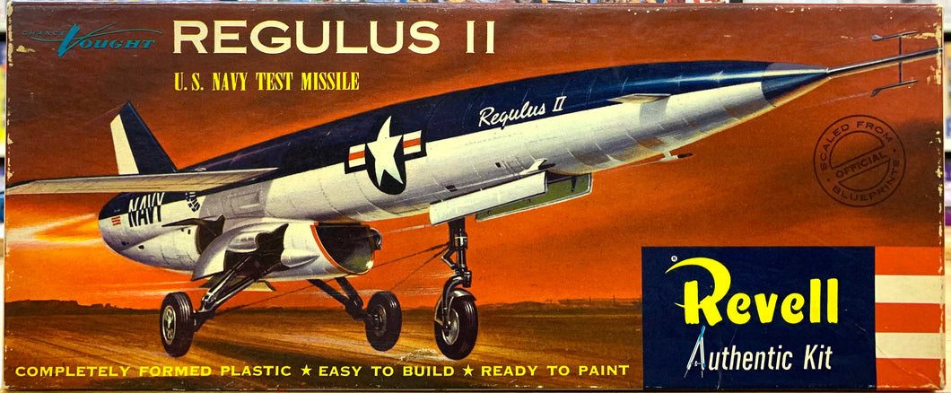 Chance Vought Regulus II US NAVY Test Missile 1/68  Initial 1958 Release
